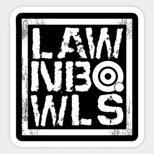 Lawn Bowls Sticker